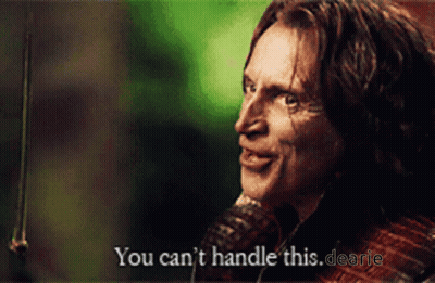 Man In Plaid Shirt Saying You Can't Handle This GIF