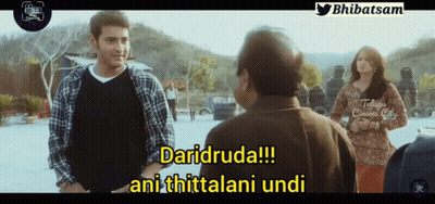 Man In Plaid Shirt Says Daridruda GIF