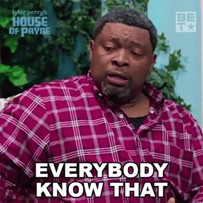 Man In Plaid Shirt Says Everybody Know That GIF