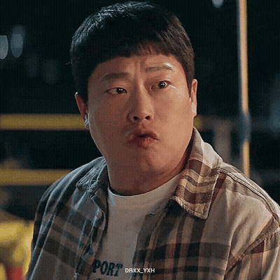 Man In Plaid Shirt With Port Making Funny Face GIF