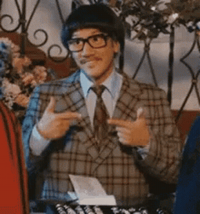 Man In Plaid Suit Giving Thumbs Up GIF