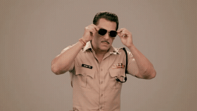 Man In Police Uniform Arre Yaar GIF