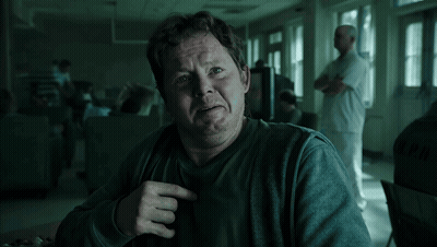 Man In Prison Cell With NPN Shirt GIF