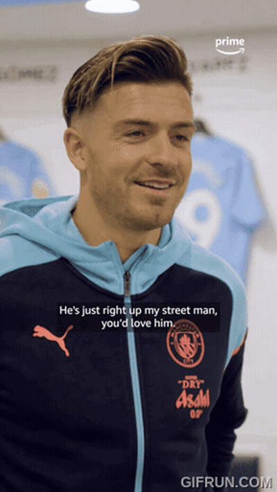 Man In Puma Jacket Says Just Right Up My Street GIF