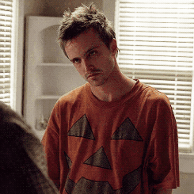 Man In Pumpkin T-Shirt GIF