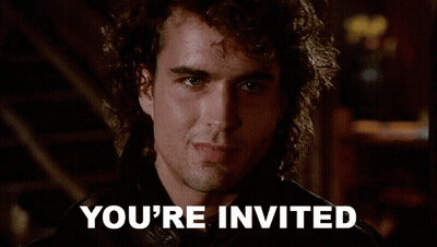 Man In Purple Dress Says It's Coming Out Of Me Like Lava GIF