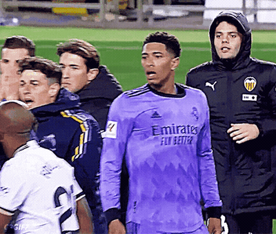 Man In Purple Emirates Fly Better Jersey GIF