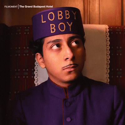 Man In Purple Hat Saying Lobby Boy GIF