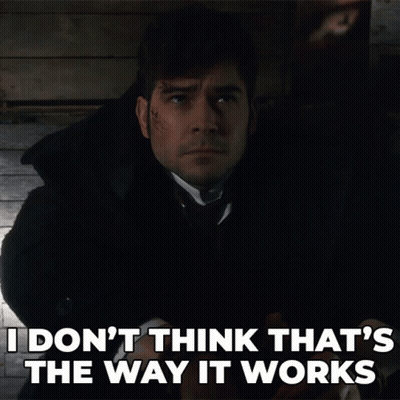 Man In Purple Hat Says I Don't Think That's Right GIF