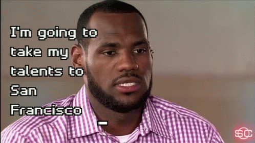 Man In Purple Plaid Shirt Talking About San Francisco GIF