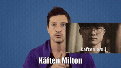Man In Purple Robe Next To Kaften Milton Picture GIF