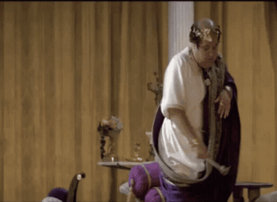 Man In Purple Robe GIF