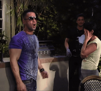 Man In Purple Shirt And Sunglasses GIF