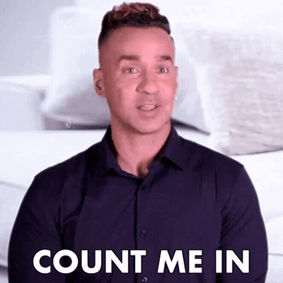 Man In Purple Shirt GIF