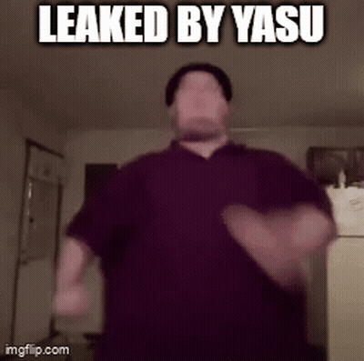 Man In Purple Shirt Dancing Leaked By Yasu GIF