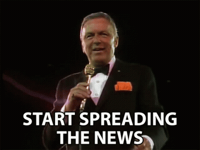 Man In Purple Shirt Making Funny Face On Stage GIF