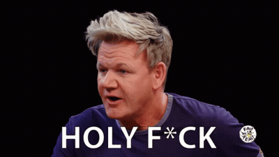 Man In Purple Shirt Says Holy F Ck GIF