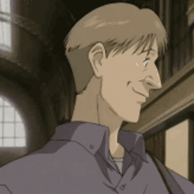 Man In Purple Shirt Smiling GIF
