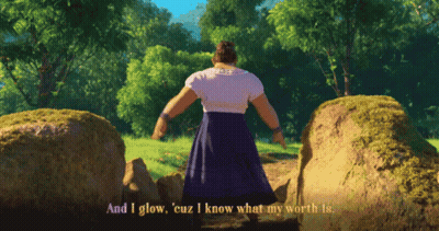 Man In Purple Skirt In Field And I Glow GIF