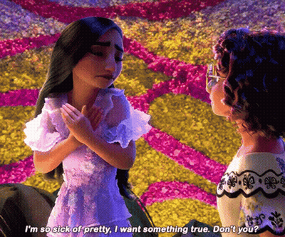 Man In Purple Skirt Saying And I Glow GIF