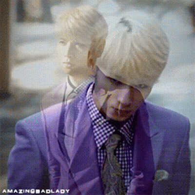 Man In Purple Suit And Tie Amazing Badlady GIF
