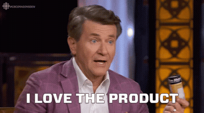 Man In Purple Suit I Love The Product GIF