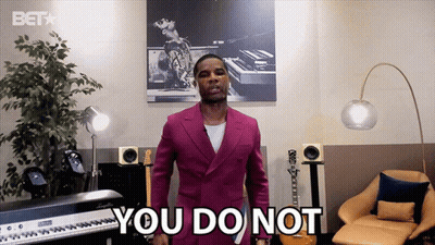 Man In Purple Suit Saying You Do Not In Front Of Piano GIF