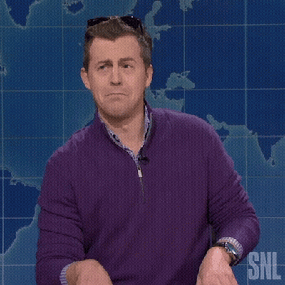 Man In Purple Sweater Buckle Up SNL GIF