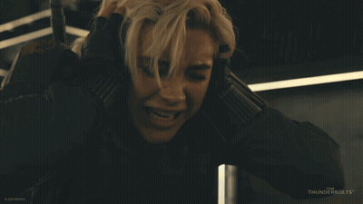Man In Purple Sweater Hands Folded GIF