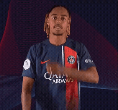 Man In Qatar Airways Jersey GIF