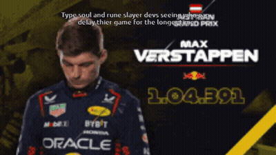 Man In Racing Suit Max Verstappen GIF
