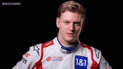 Man In Racing Suit With 1 & 1 GIF