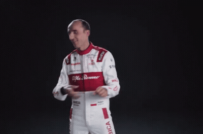 Man In Racing Suit With Bica Sleeve GIF