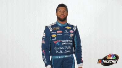 Man In Racing Suit With Silicon Valley In St. Louis GIF