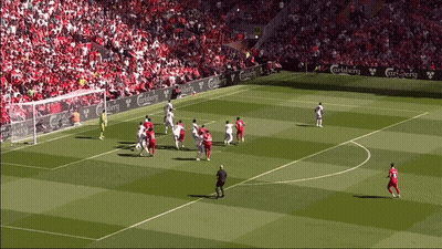 Man In RB Leipzig 17 Jersey GIF
