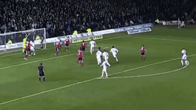 Man In Red Adidas Jersey Number 20 GIF