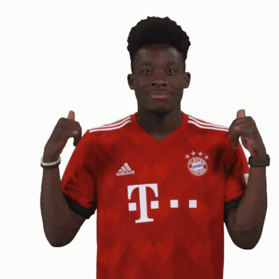 Man In Red Adidas Shirt Giving Thumbs Up GIF