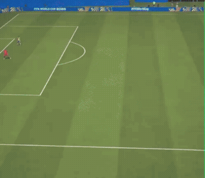 Man In Red Adidas Shirt On Field GIF