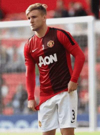 Man In Red And Black Aon Jersey GIF