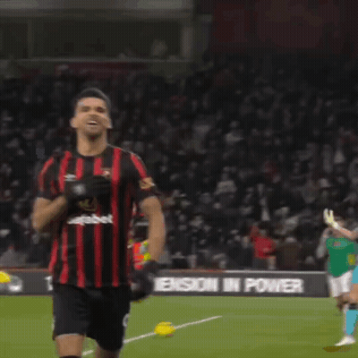 Man In Red And Black Jersey Number 8 GIF