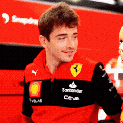 Man In Red And Black Santander Cevin Shirt GIF