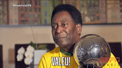 Man In Red And Black Soccer Jersey Green Screen GIF