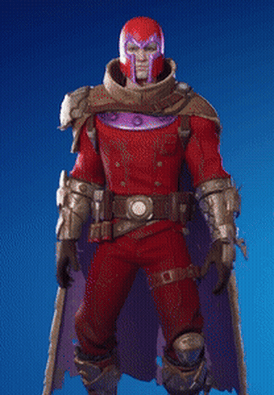 Man In Red And Purple Costume Holding Red Shield Number 11 GIF