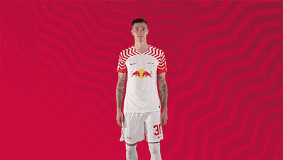 Man In Red And White Jersey Number 3 GIF