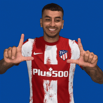 Man In Red And White Striped Shirt With Plus500 GIF