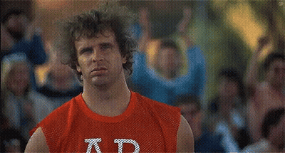 Man In Red Bruins Shirt GIF