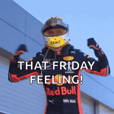 Man In Red Bull Outfit Flexing Muscles GIF