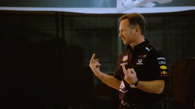 Man In Red Bull Shirt GIF