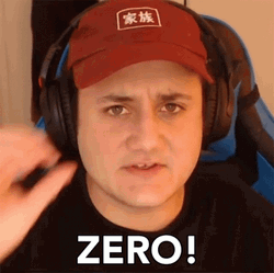 Man In Red Cap Giving Zero GIF