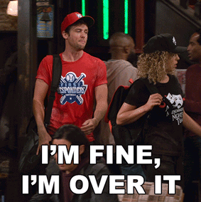 Man In Red First Responders Shirt GIF